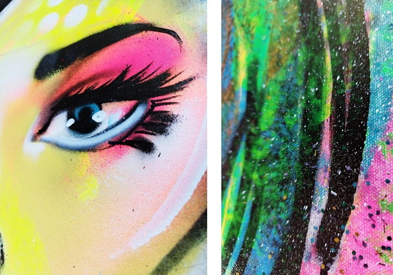 Image 1 of YOUTHONE - Irene, Diosa de la Paz - Lienzo del artista