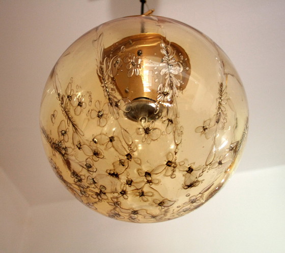 Image 1 of Hängeleuchte von La Murrina mit Markenzeichen, Italien 70er Jahre