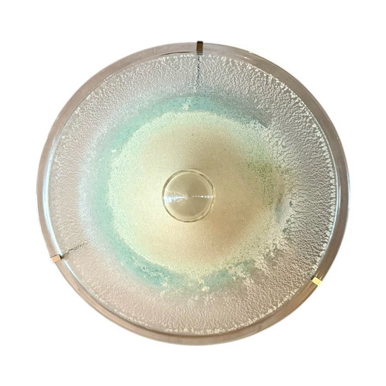 Image 1 of Lampada da parete vintage soffiata a mano, anni '80