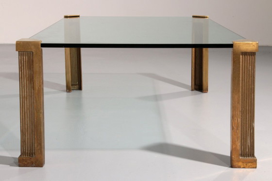 Image 1 of Salontafel van Peter Ghyczy Model T14 Vintage Design uit de jaren 70 (140x80x45)