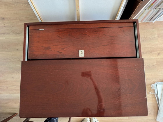 Magic box tafel en spiegel, Kaptafels, Glas, Hout, Bruin (foto 3 van 13)