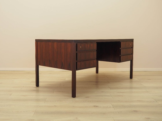 Image 1 of Bureau van palissanderhout, Deens design, jaren 70, vervaardigd door Omann Jun.