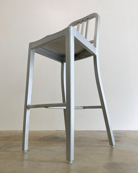 10x Alluminio 1006 Navy Design Sgabello da bar – Sgabelli da bar, Aluminium, Modern (photo 9 of 12)