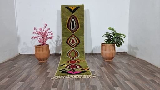 Authentic Berber runner rug 300/80cm – vloerkleden en tapijten, Wool (photo 2 of 10)