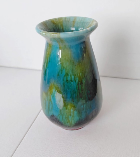 Vasen DDR Strehla 1202 & Jasba 115/15, 2er-Set, 1970er Jahre – Jasba en Strehla, Ceramic (photo 10 of 14)
