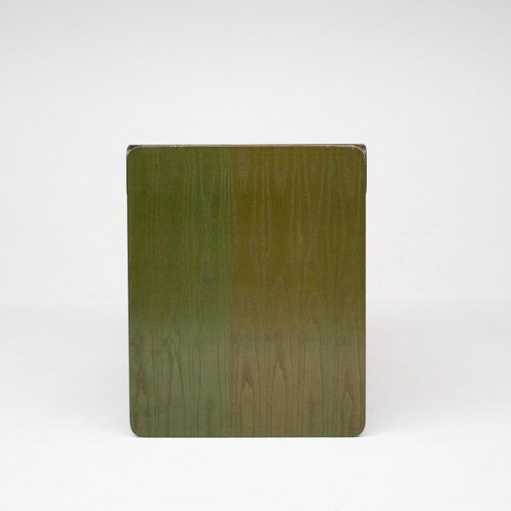 Image 1 of Grüner Vintage-Schreibtisch von Derk Jan de Vries