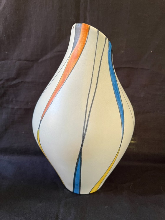 Rare Mid Century Modern Zeller Keramik 4pc Set Georg Schmider 1818 Decor Vases – zeller Georg Schmider (photo 6 of 25)