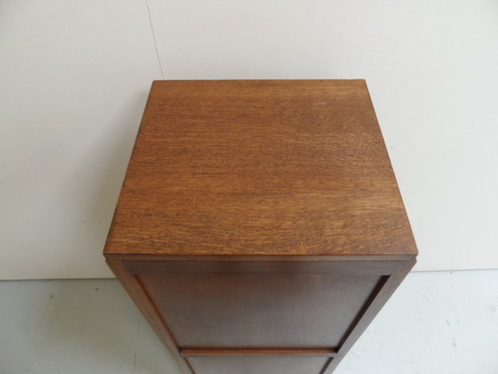 Image 1 of Vintage roller shutter cabinet with drawers