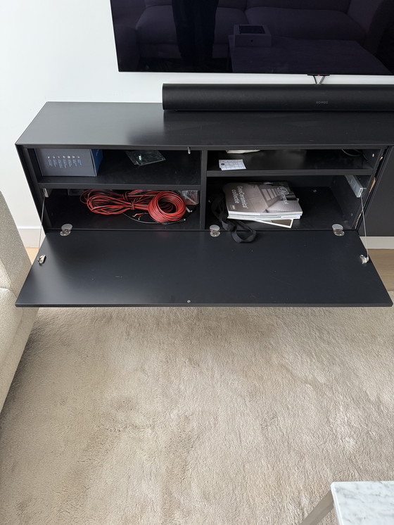 Image 1 of Armadio a muro Piure Nex - laccato nero opaco