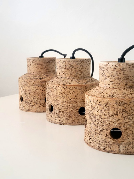 Ceramic Pendant Lamp, Netherlands 1970 (photo 5 of 8)