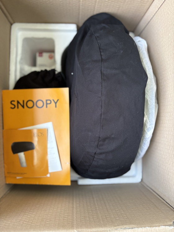 Flos Snoopy, Matt Black, Limited Edition 50th – Lámparas de mesa, Mármol, Metal (photo 10 of 11)