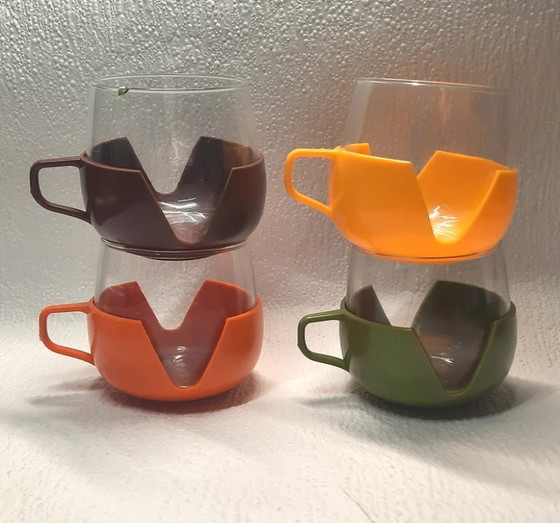 Image 1 of Bellissimo servizio da caffè/tè vintage olandese/tedesco – stile retrò anni '70!