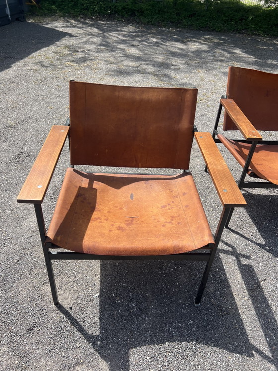 Image 1 of Eddie Harlis loungestoel Thonet ST 805