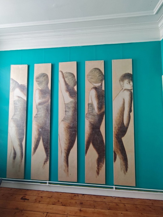 Image 1 of artworks on canvas