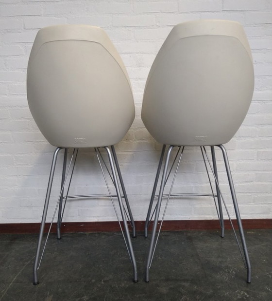 Image 1 of 2x bar stool Roberto Foschia for MIDJ