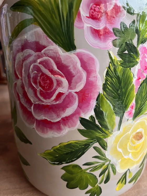 Image 1 of Hand-painted vase