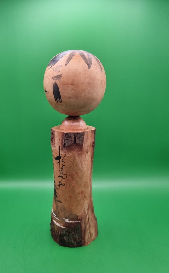 Maki Kokeshi vintage firmata – Oggetti decorativi, Legno (photo 4 of 6)