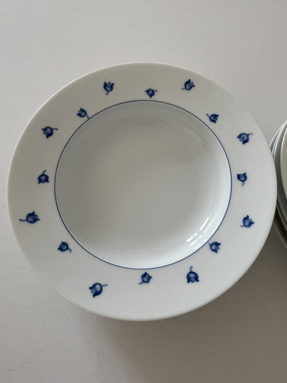 Image 1 of LALIQUE servies Muquet Blue