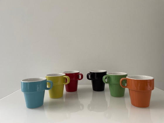 Image 1 of PT design mugs multicolour – set of 6