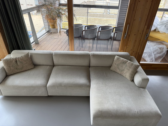 Image 1 of Sofá de 3 plazas &tradition Develius con chaise longue, lado izquierdo, Karakorum 003