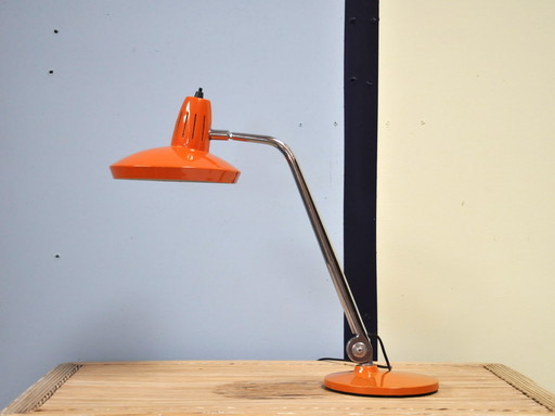 Vintage Oranje Fase lamp