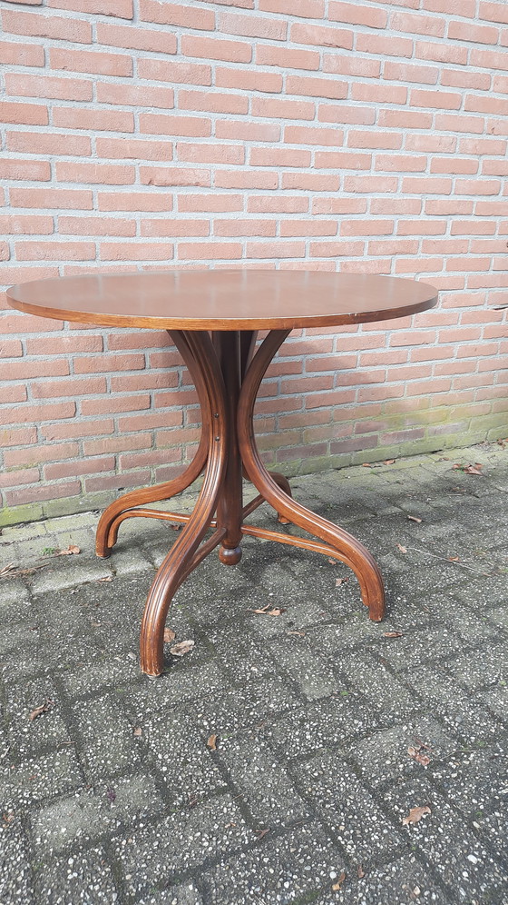 Image 1 of Vintage Thonet Mundus Table 90 cm