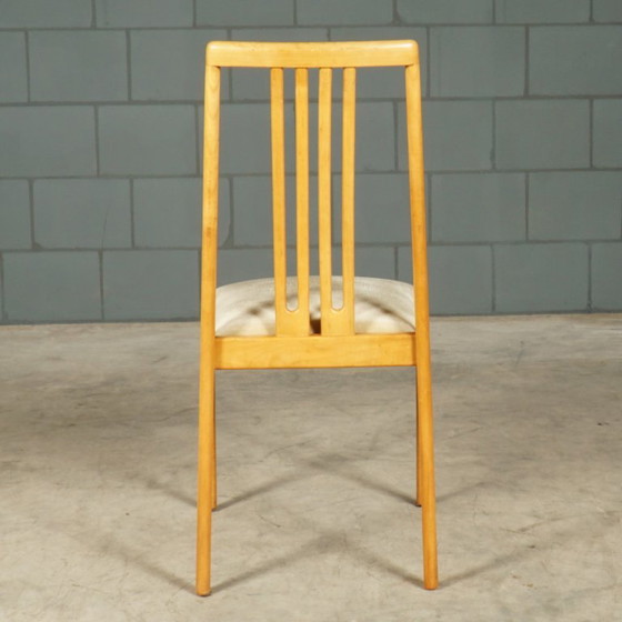 Juego de 6 sillas de comedor – Lübke – década de 1970 – interlübke, Textile, Vintage (photo 6 of 14)
