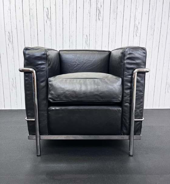 Image 1 of Lc2 Chair Le Corbusier, Cassina, Charlotte Perriand Seats