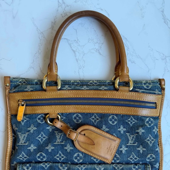 Louis Vuitton denim Sac Plat – Bolsos tote, Vintage (photo 15 of 27)