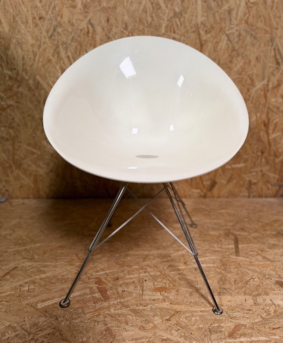 2 X Kartell Ero|S|ontwerper Philippe Starck – Eetkamerstoelen, Chrome, Modern (photo 16 of 28)