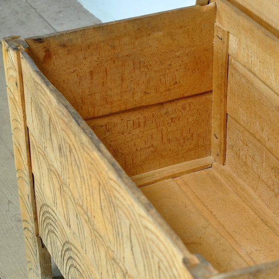 Image 1 of Antieke herderskist, jaren 1850