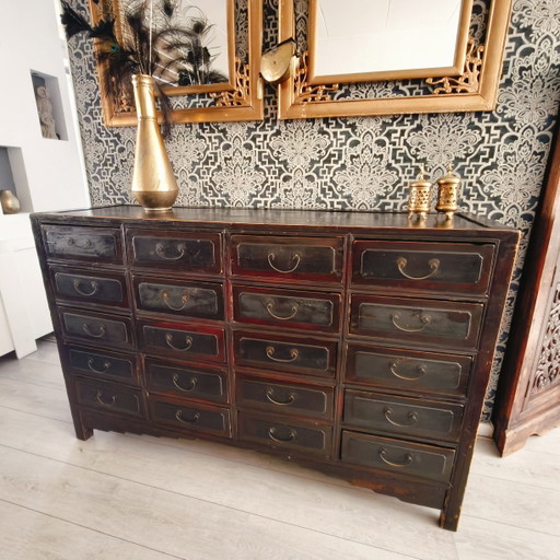 Mobile da farmacia cinese, 1880/1900