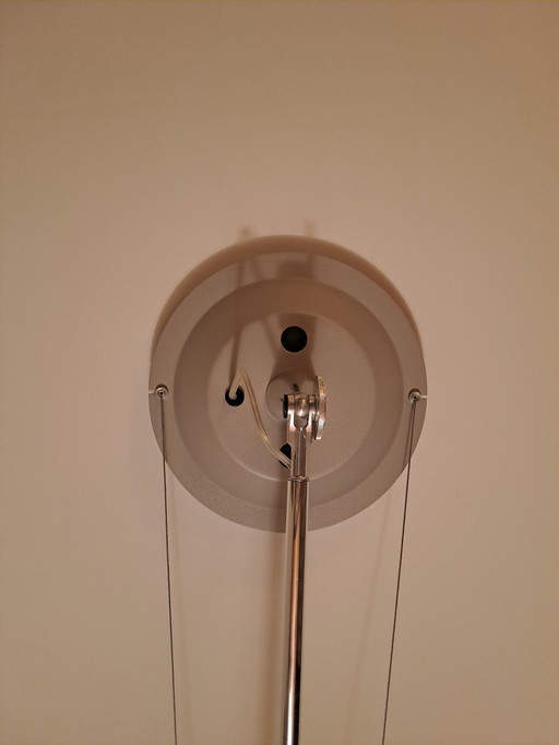 Artimide ceiling lamp with parchment shade