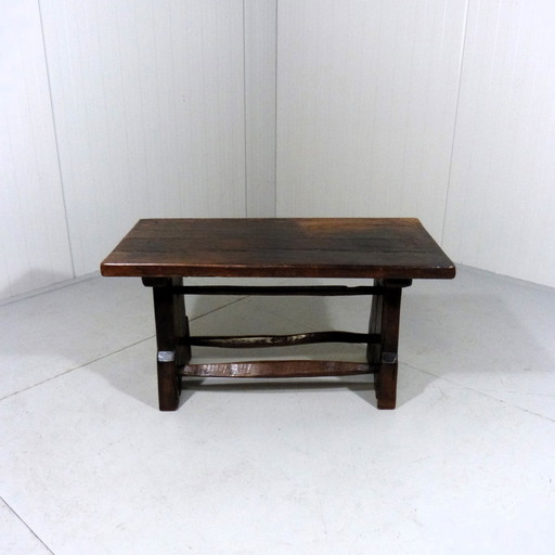 Antiker Couchtisch aus Holz, 1880-1890