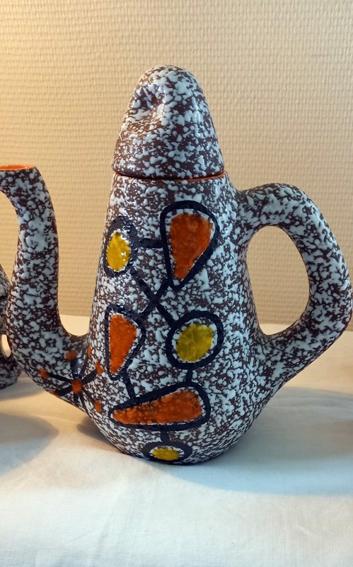 Image 1 of Kaffeeservice Le Vaucour Vallauris aus den 50er und 60er Jahren