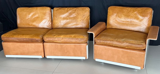 Sofa and armchair 620 by Dieter Rams for Vitsoe, Germany, 1960s