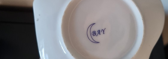 Belle tazze e piattini in ceramica/porcellana Bay (5 pezzi) – Bay Keramiek, Stoviglie, Porcelain (photo 3 of 5)