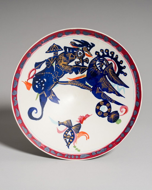 Gilbert Portanier pour Rosenthal - Bol en porcelaine "Alta Mira", vers 1970