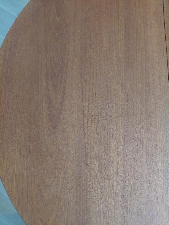 Image 1 of Uitschuifbare eettafel met 4 stoelen Hans Olsen / Frem Røjle / Roundette