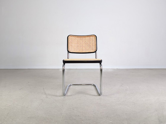 Image 1 of Silla cantilever Thonet original S32 Marcel Breuer caña vienesa