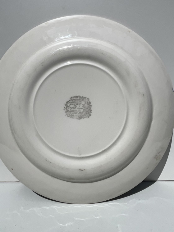 Image 1 of vintage Broadhurst Staffordshire Ironstone bord