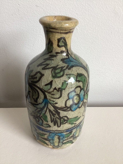 Antico vaso persiano Qajar – vazen, Ceramic