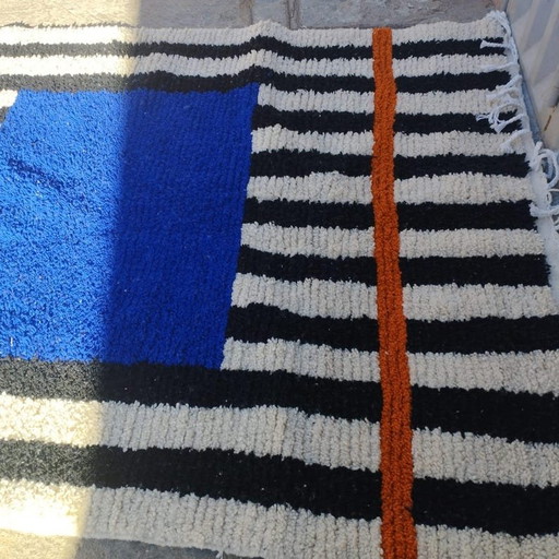 Tapis berbère en laine sur mesure traditionnelle authentique 150/250 cm – Ahrend, vloerkleden en tapijten (photo 2 of 7)