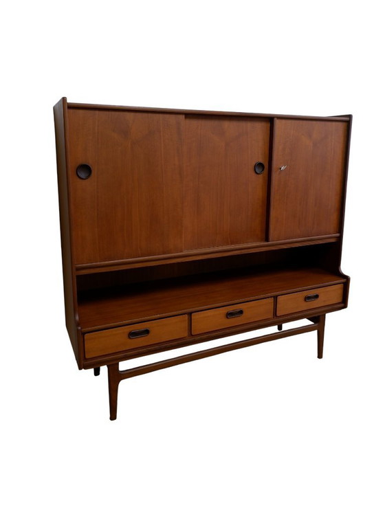 Image 1 of Vintage Highboard, jaren 60