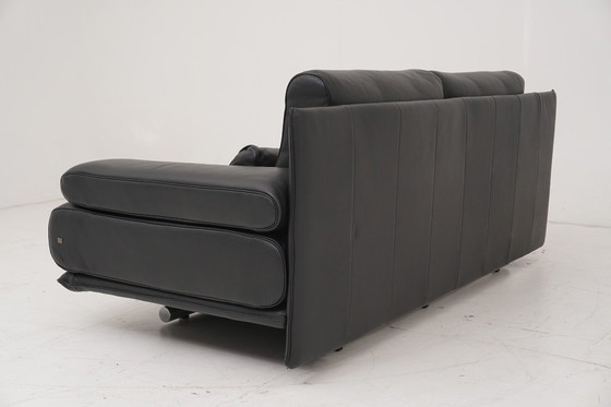 Image 1 of Rolf Benz 6500 Tweezitsbank van leer