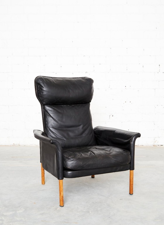 Hans Olsen Highback Armchair for C.S. Møbler – CS Mobler, Leather (photo 2 of 16)