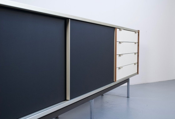 Image 1 of Teak sideboard by Georges Frydman, 1963, EFA publisher