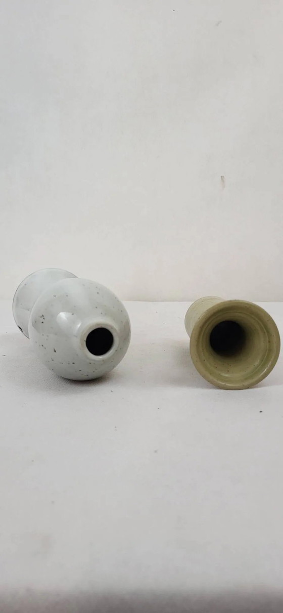 2 Steingut-Vasen – Porcelain (photo 5 of 8)