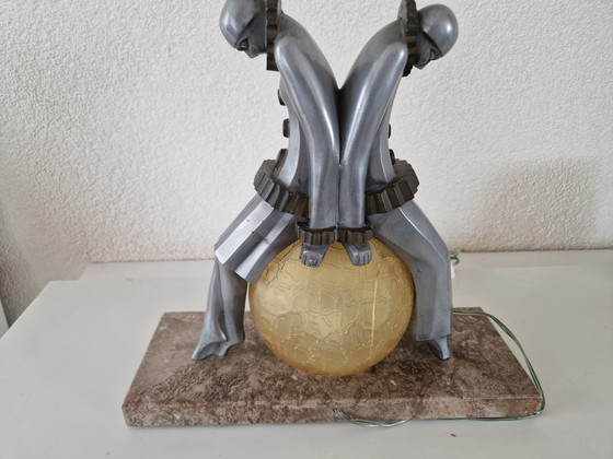 Image 1 of Lampada Art Déco Pierot e Pierette