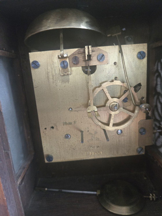 Image 1 of Roby wood table clock